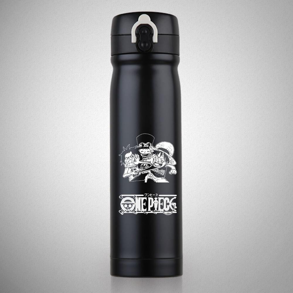 Anime ONE PIECE Monkey D. Luffy Roronoa Zoro Water Bottle