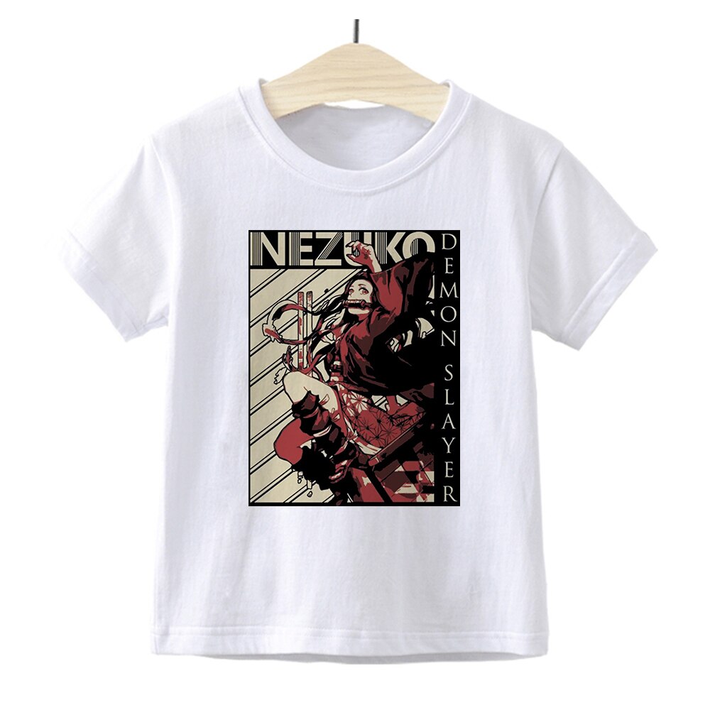 Kimetsu no Yaiba Shirt Kids Demon Slayer Anime T Shirt