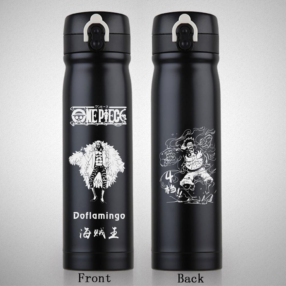 Anime ONE PIECE Monkey D. Luffy Roronoa Zoro Water Bottle