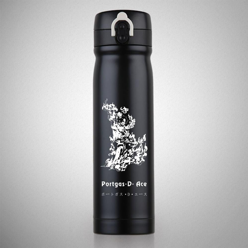 Anime ONE PIECE Monkey D. Luffy Roronoa Zoro Water Bottle