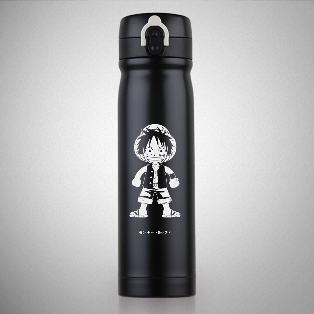 Anime ONE PIECE Monkey D. Luffy Roronoa Zoro Water Bottle