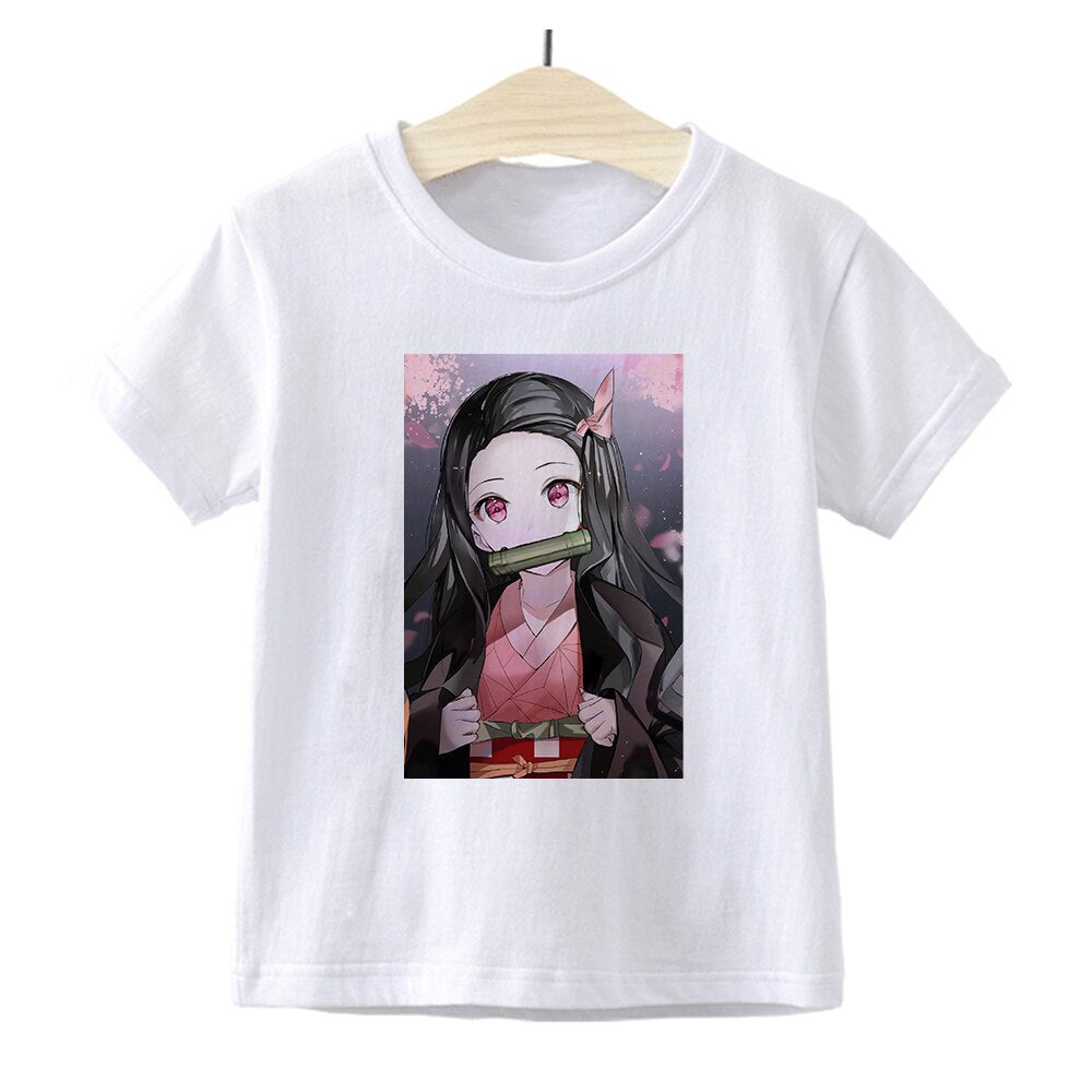 Kimetsu no Yaiba Shirt Kids Demon Slayer Anime T Shirt