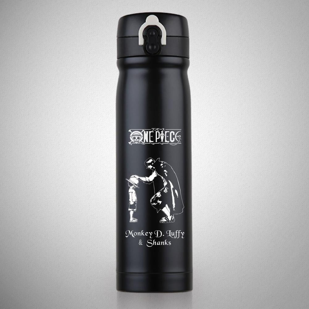 Anime ONE PIECE Monkey D. Luffy Roronoa Zoro Water Bottle