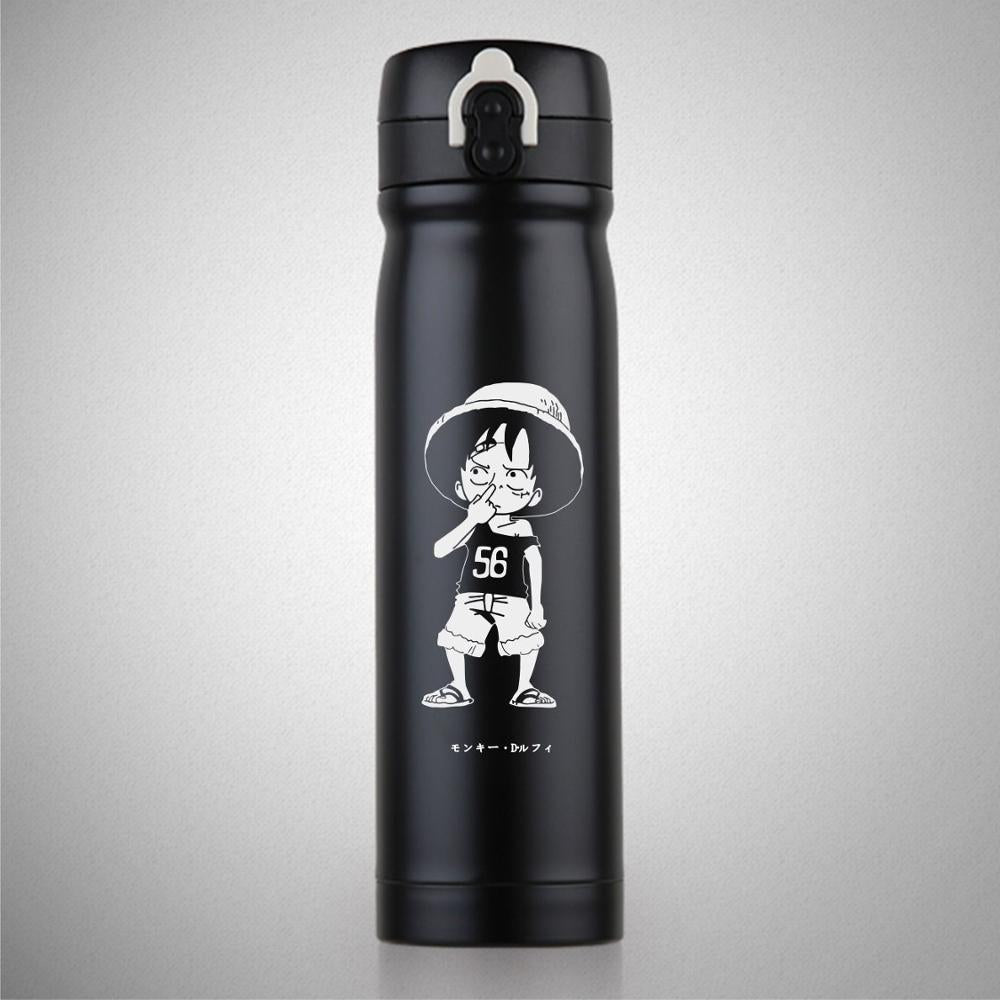 Anime ONE PIECE Monkey D. Luffy Roronoa Zoro Water Bottle