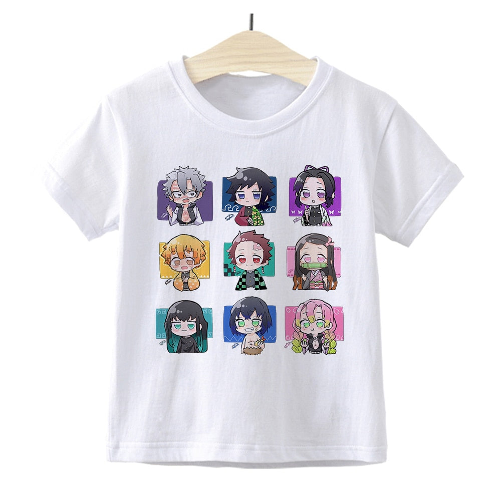 Kimetsu no Yaiba Shirt Kids Demon Slayer Anime T Shirt
