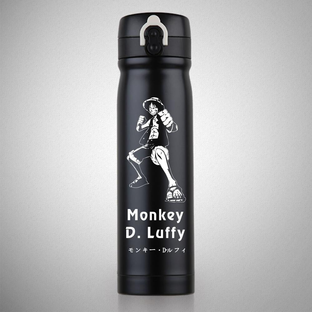 Anime ONE PIECE Monkey D. Luffy Roronoa Zoro Water Bottle