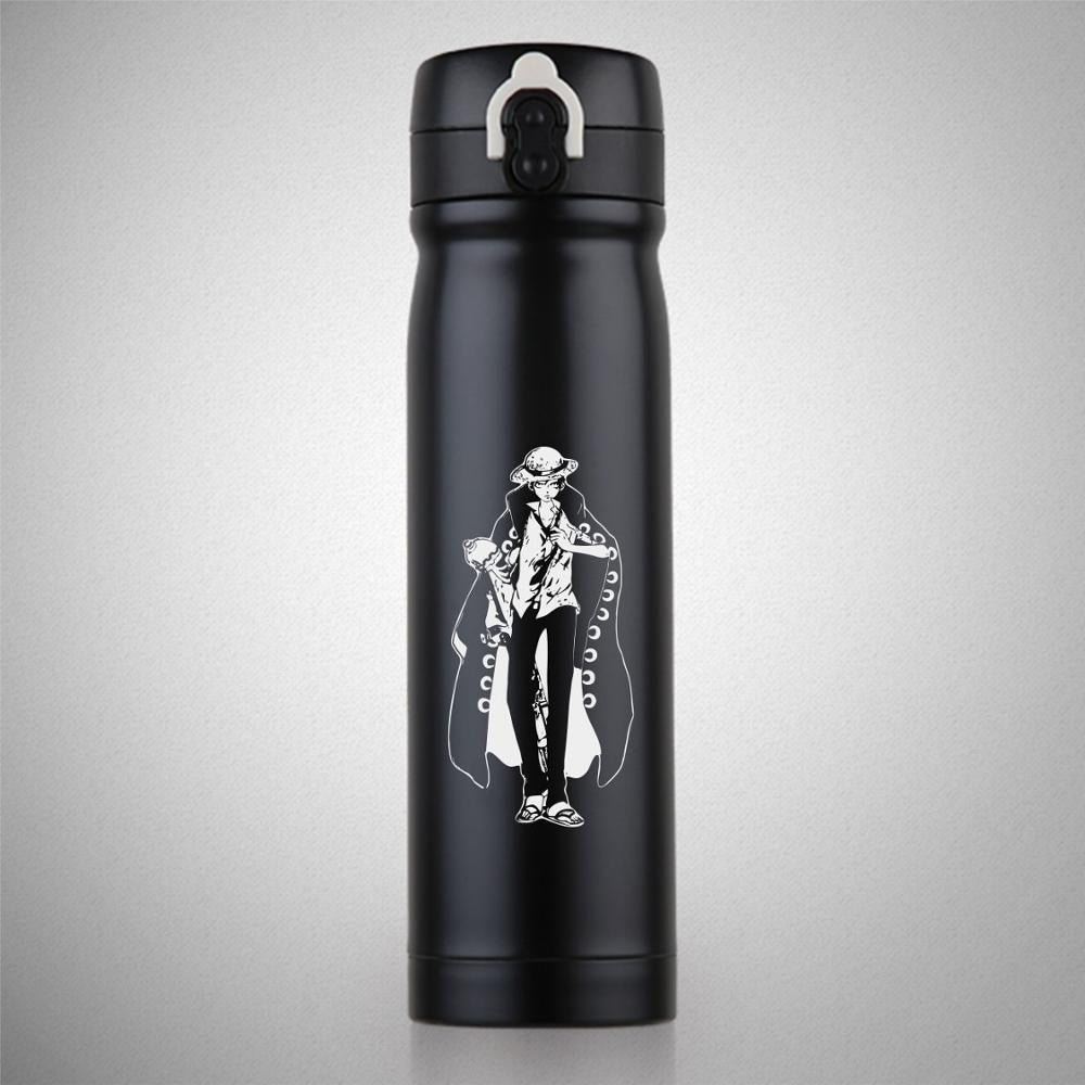 Anime ONE PIECE Monkey D. Luffy Roronoa Zoro Water Bottle