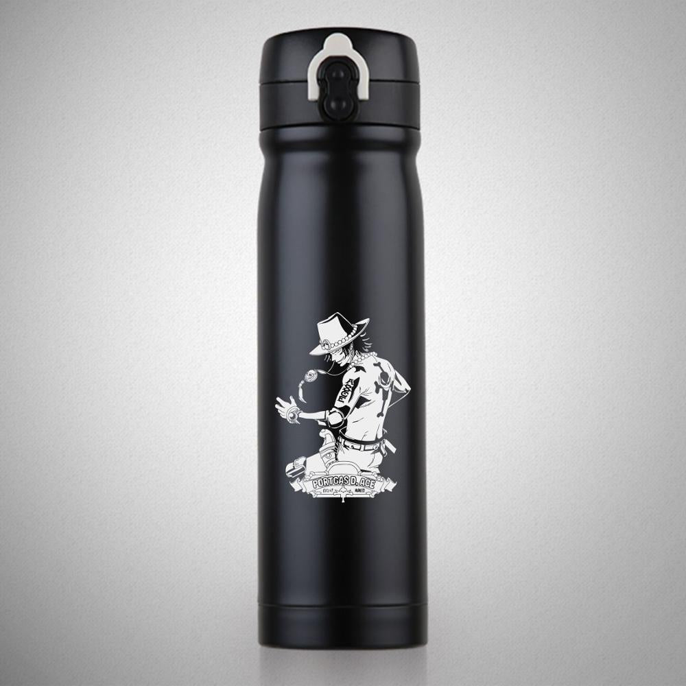 Anime ONE PIECE Monkey D. Luffy Roronoa Zoro Water Bottle