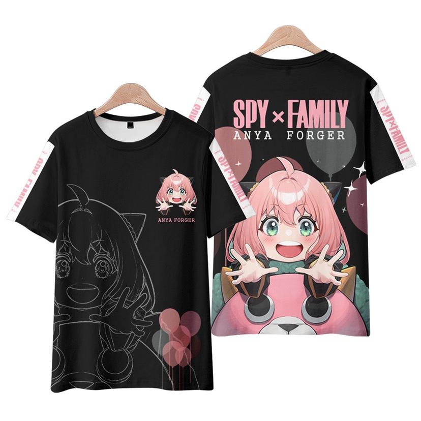Spy X Family 3D Print T-Shirt Anime