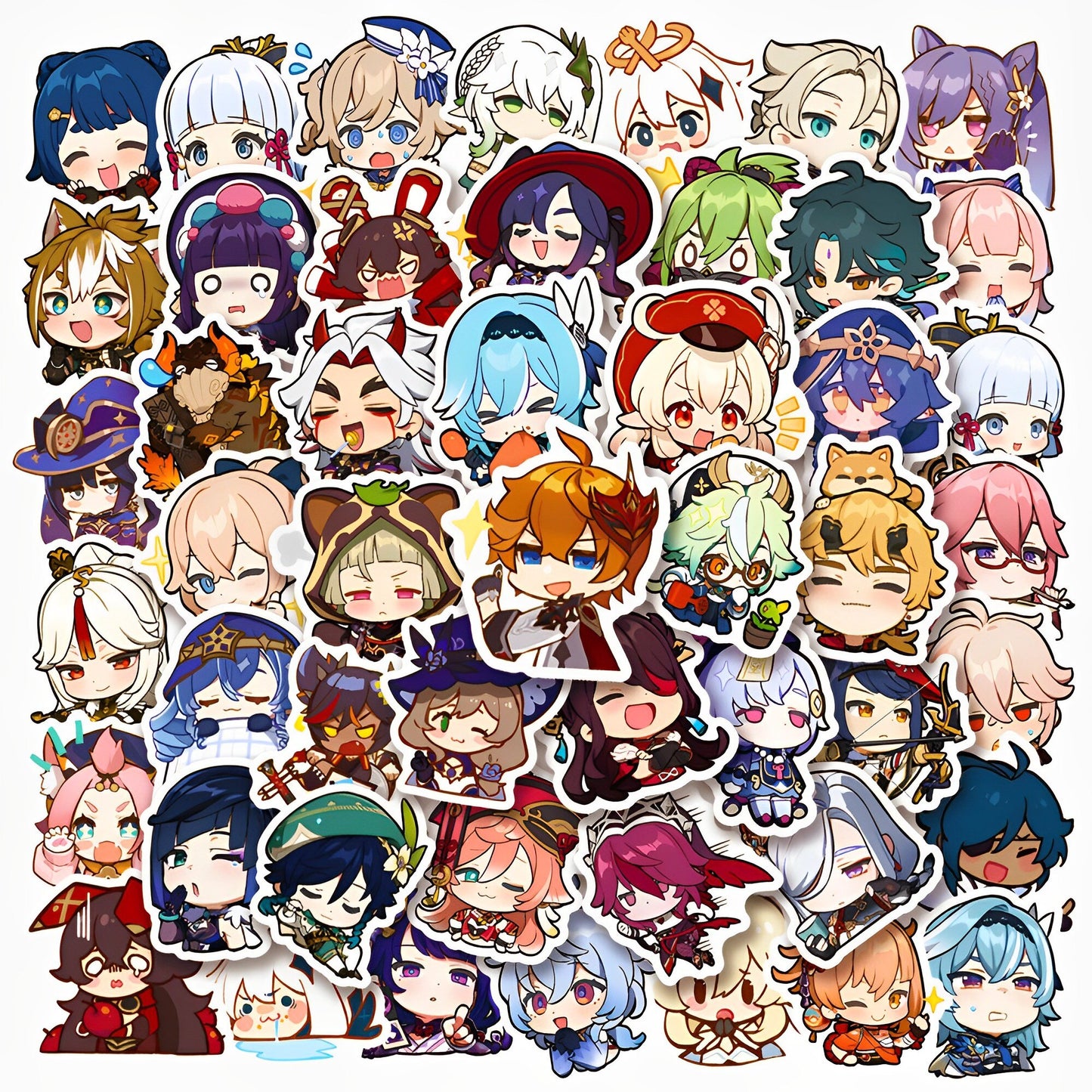 Genshin Impact Stickers 500 Sticker Roll