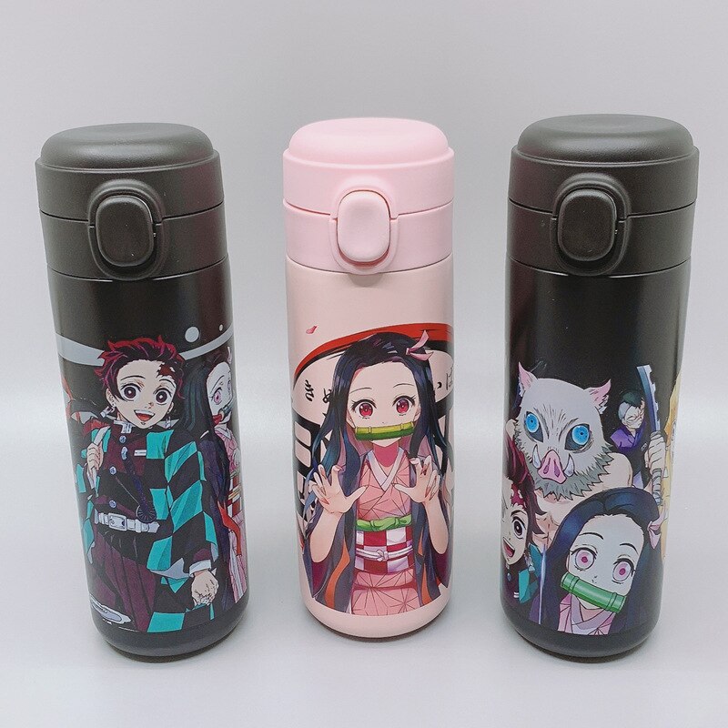 Anime Demon Slayer Kimetsu Tanzhilang Water Bottle