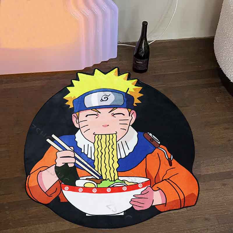 Anime Naruto Cut Out Unique Rug