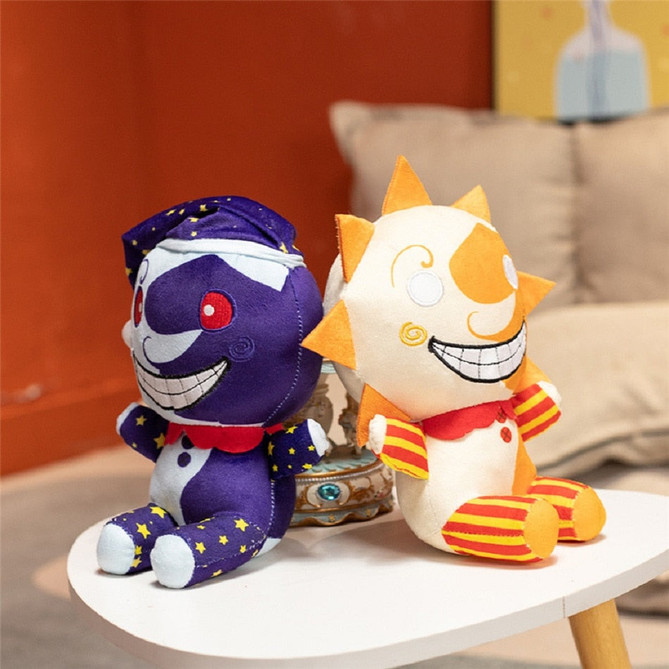 Five Nights at Freddy's Fnaf Security Breach Sun Moon Plush Toys