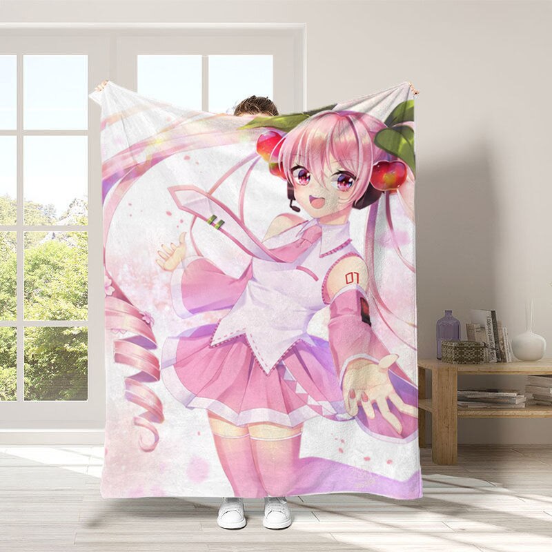 Hatsune Miku  Throw Blanket