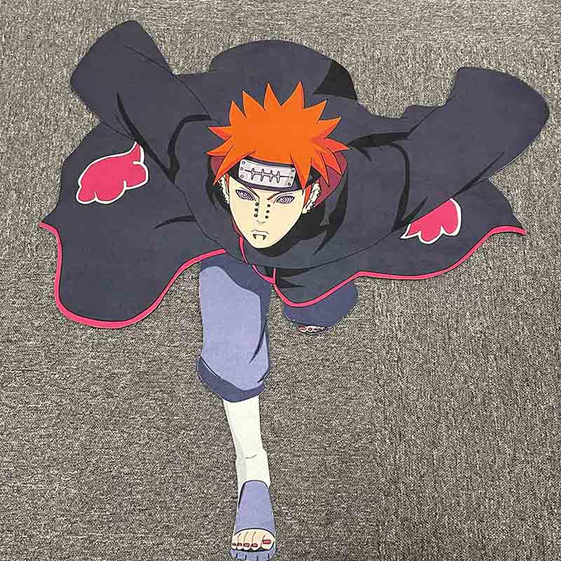 Anime Naruto Cut Out Unique Rug