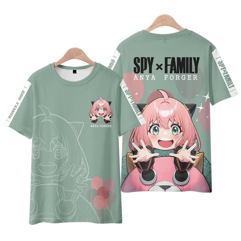Spy X Family 3D Print T-Shirt Anime
