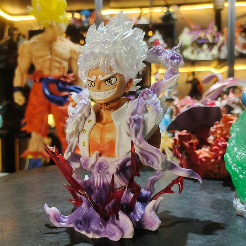 Anime One Piece Figurine Sun God Nika 18cm