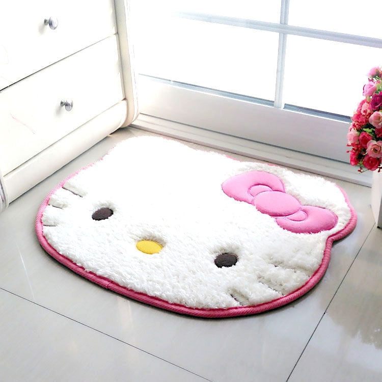 Sanrio Hello Kitty Non Slip Bath Mat Rug