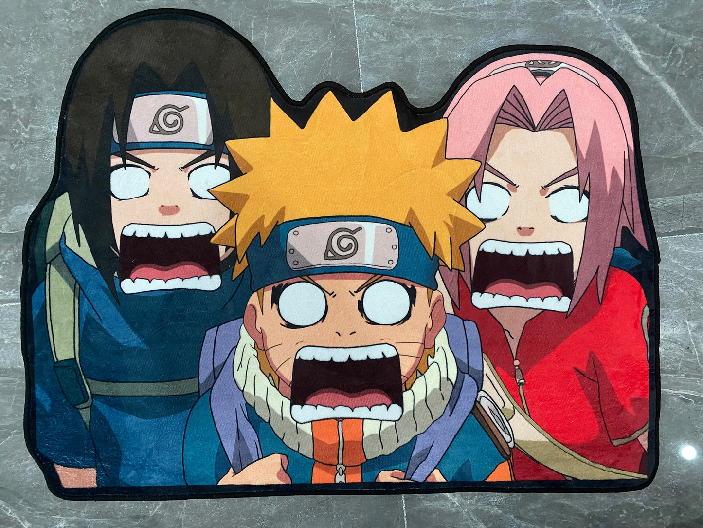 Anime Naruto Cut Out Unique Rug