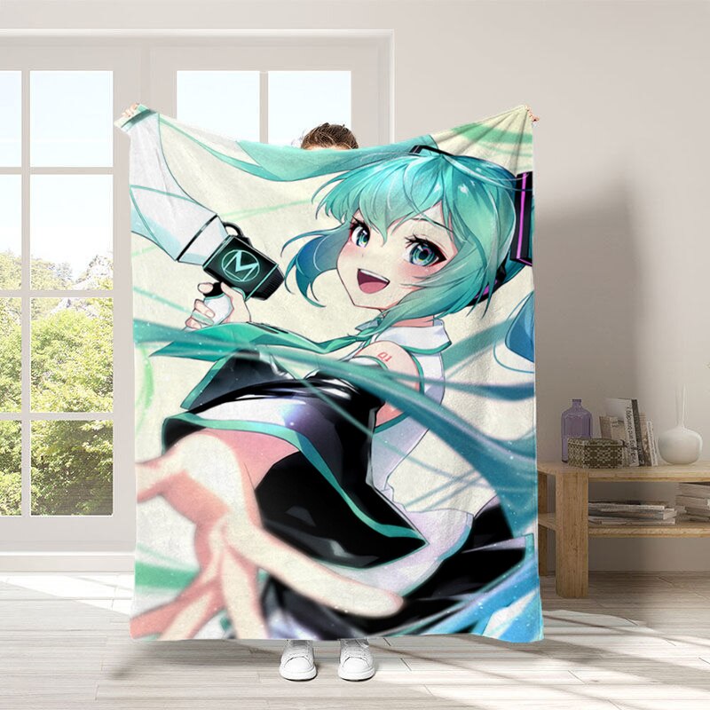 Hatsune Miku  Throw Blanket