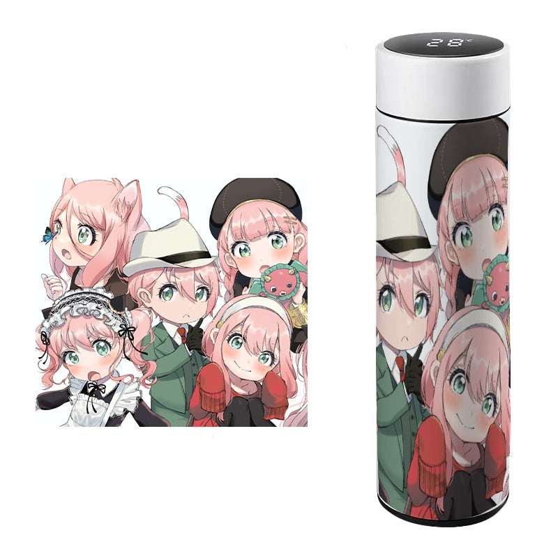 Anime SPY X FAMILY Anya Forger Vacuum Water Bottle