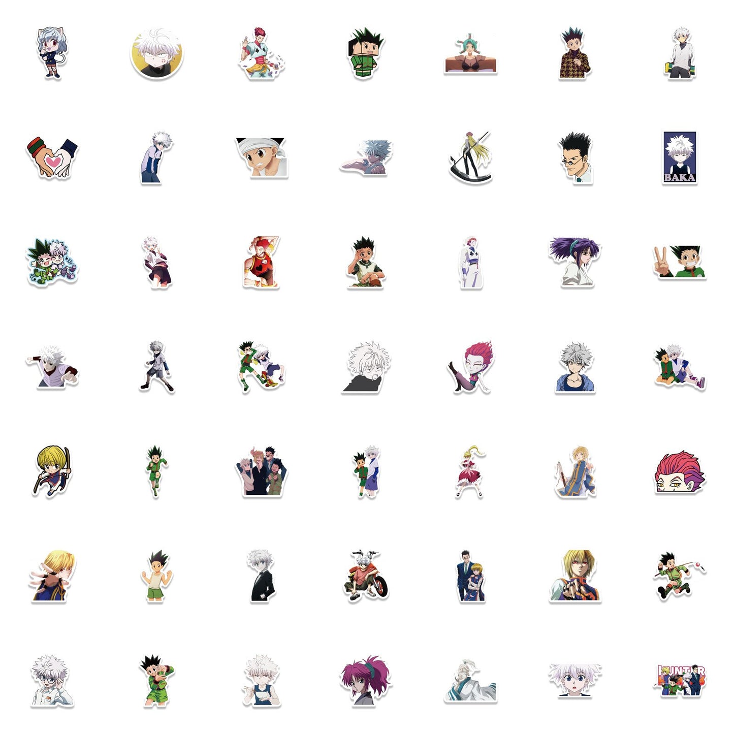 Hunter X Hunter Anime Stickers