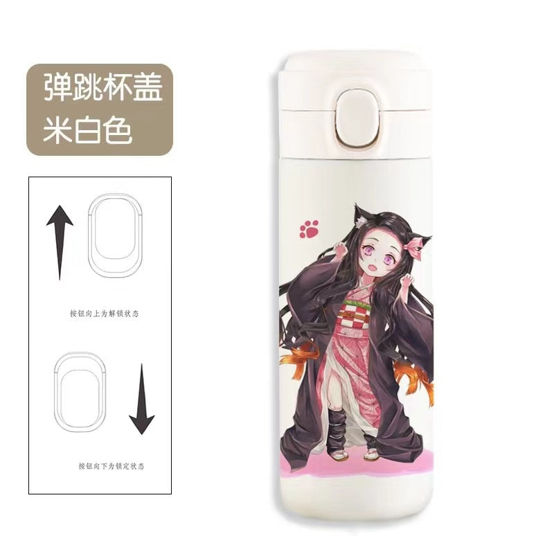 Demon Slayer Nezuko Stainless Steel Water Bottle