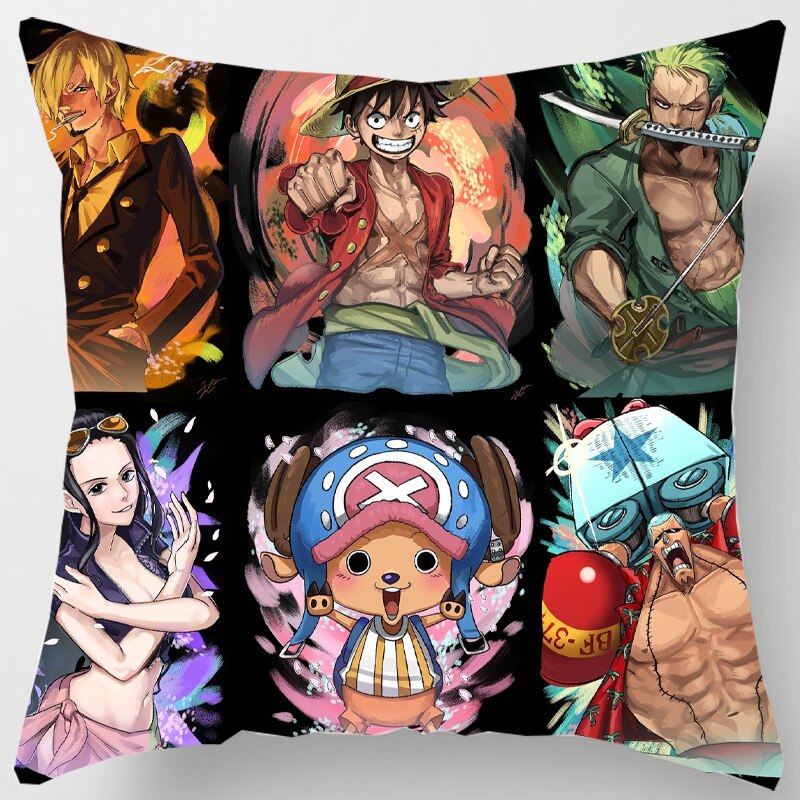 Anime One Piece Luffy  Pillowcase Cover
