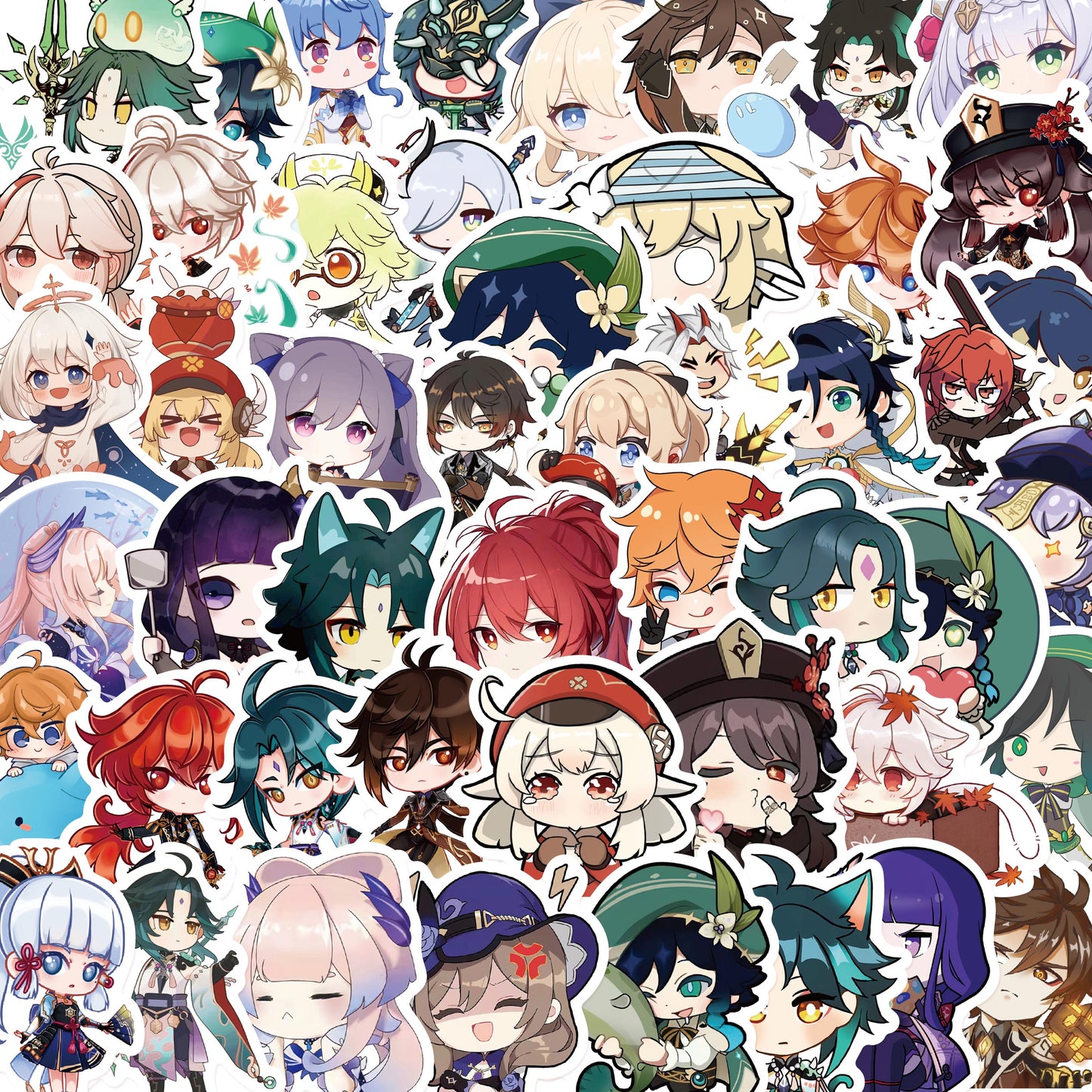 Anime Game Genshin Impact Stickers