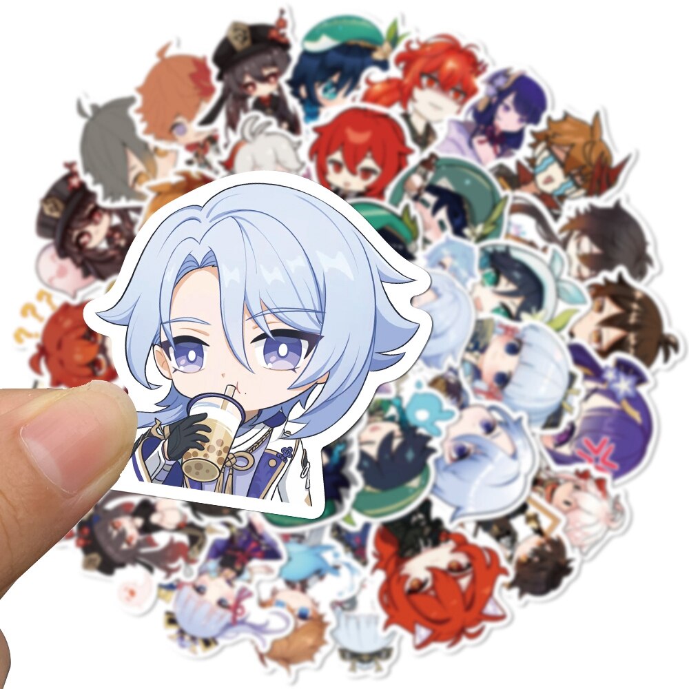 Genshin Impact Stickers 500 Sticker Roll