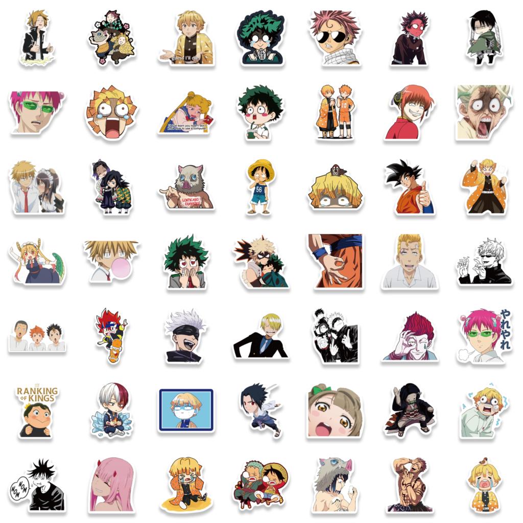 Anime Mixed Variety Stickers