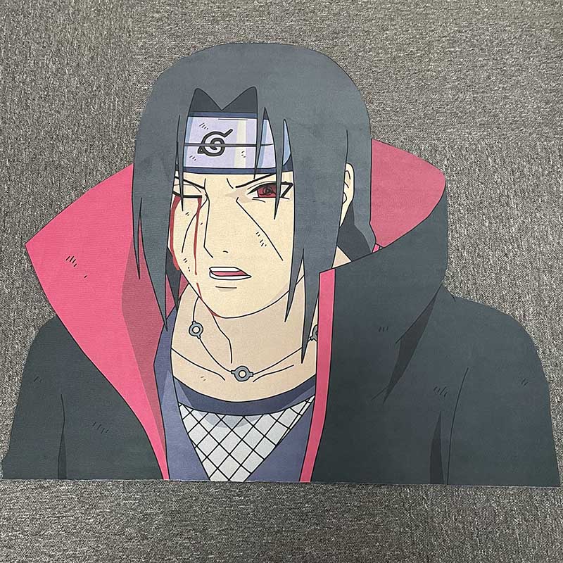 Anime Naruto Cut Out Unique Rug