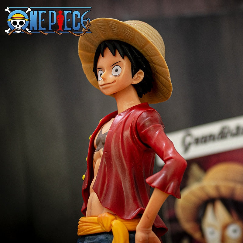 Anime Figure Confident Smiley Luffy Three Figurine