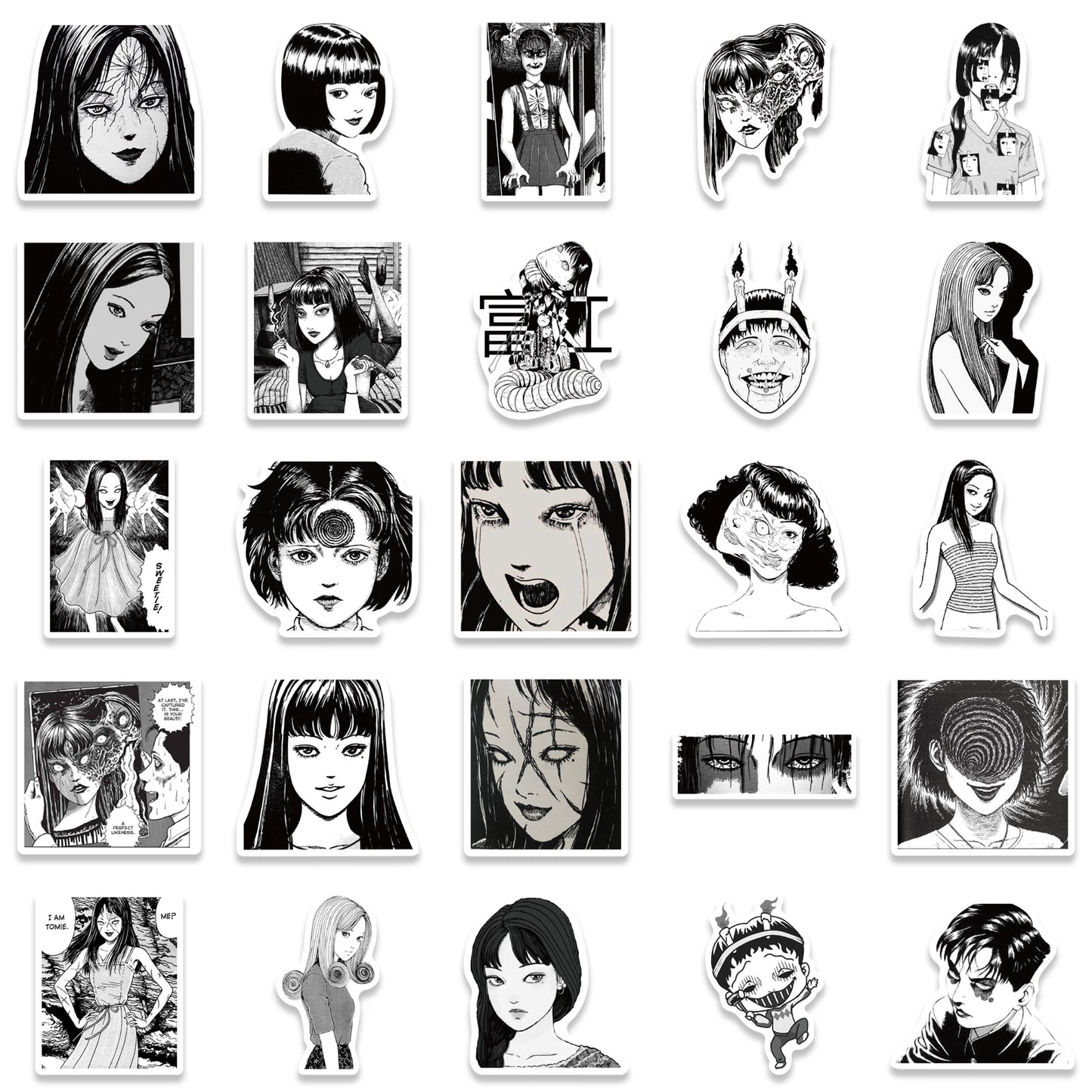 Anime Tomie Stickers
