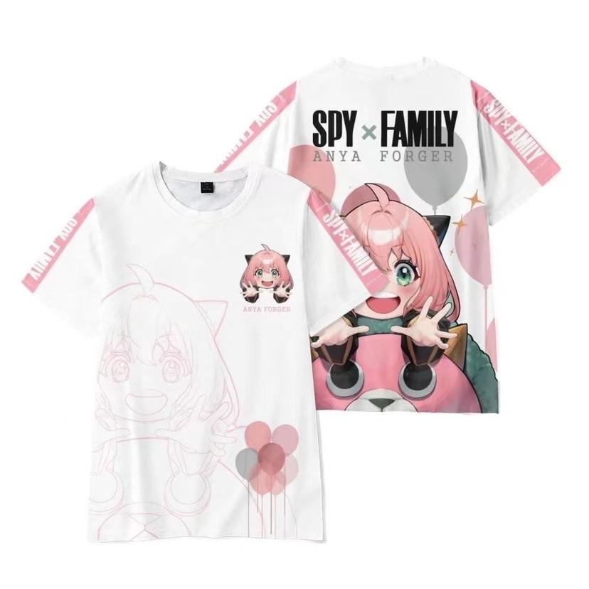 Spy X Family 3D Print T-Shirt Anime
