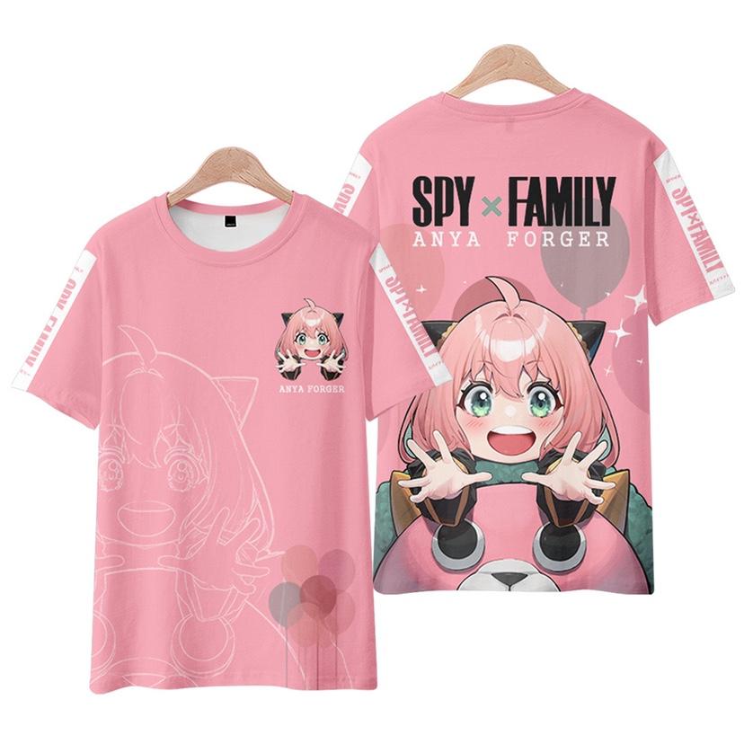 Spy X Family 3D Print T-Shirt Anime