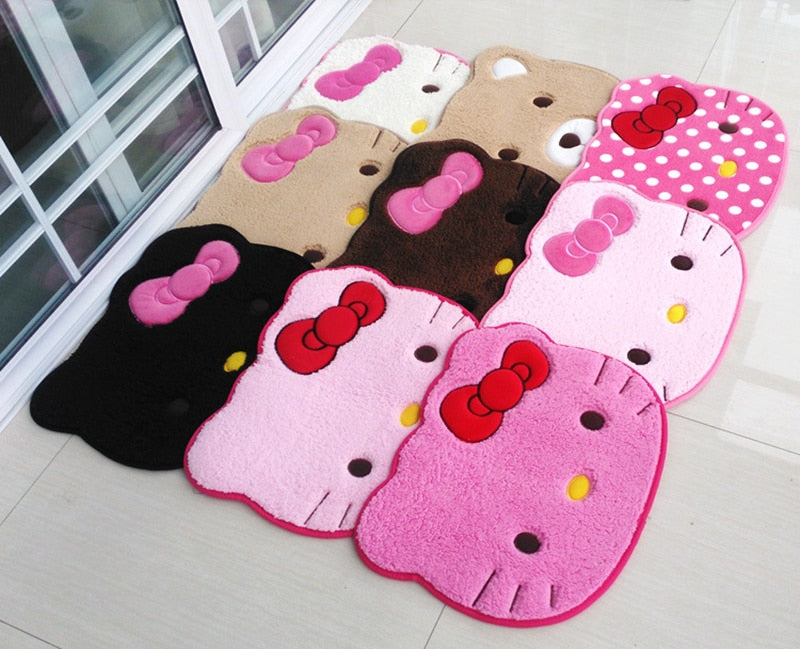 Sanrio Hello Kitty Non Slip Bath Mat Rug