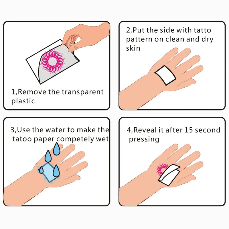Curse Kyubi Naruto Curse Temporary Tattoos