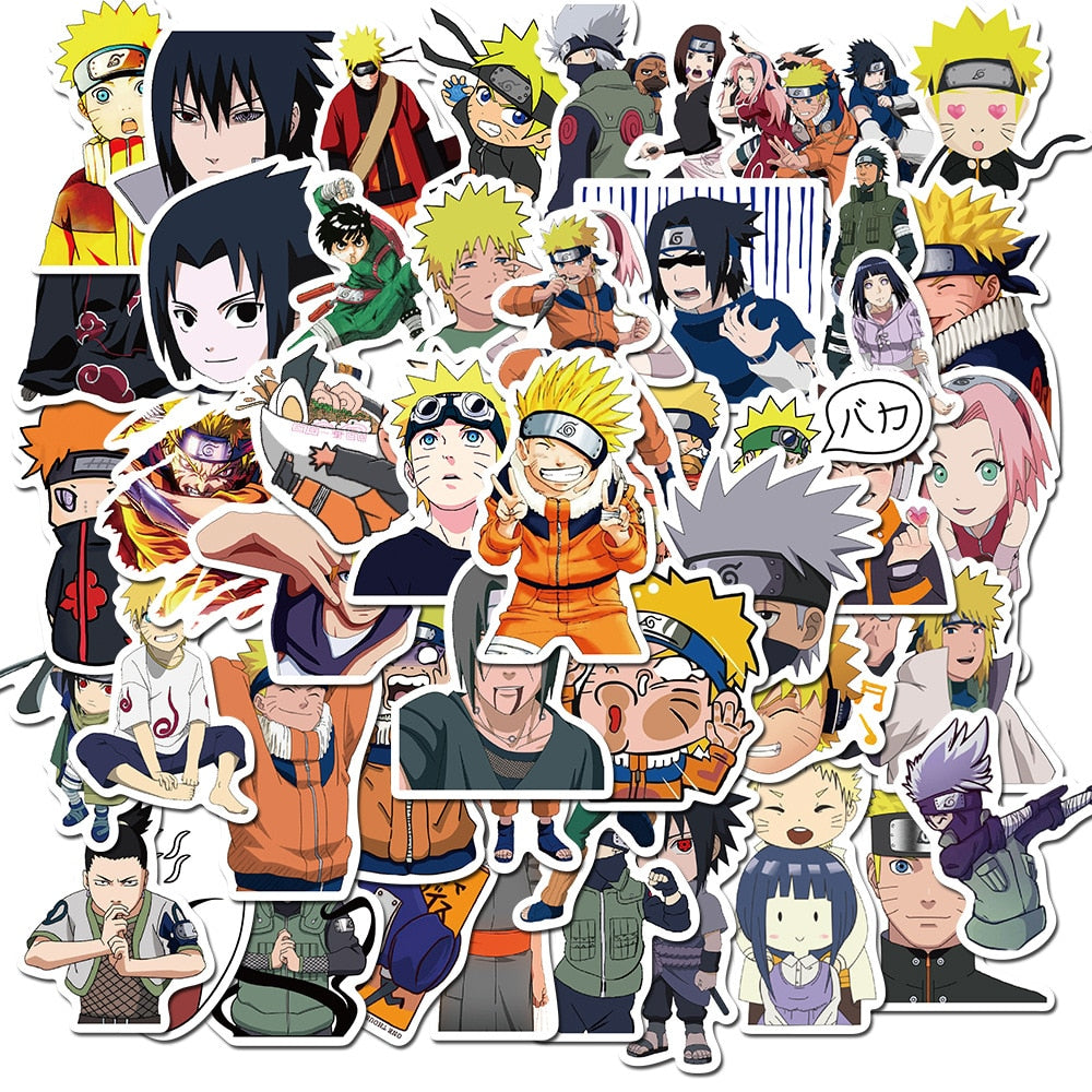 Naruto Stickers 50 pieces