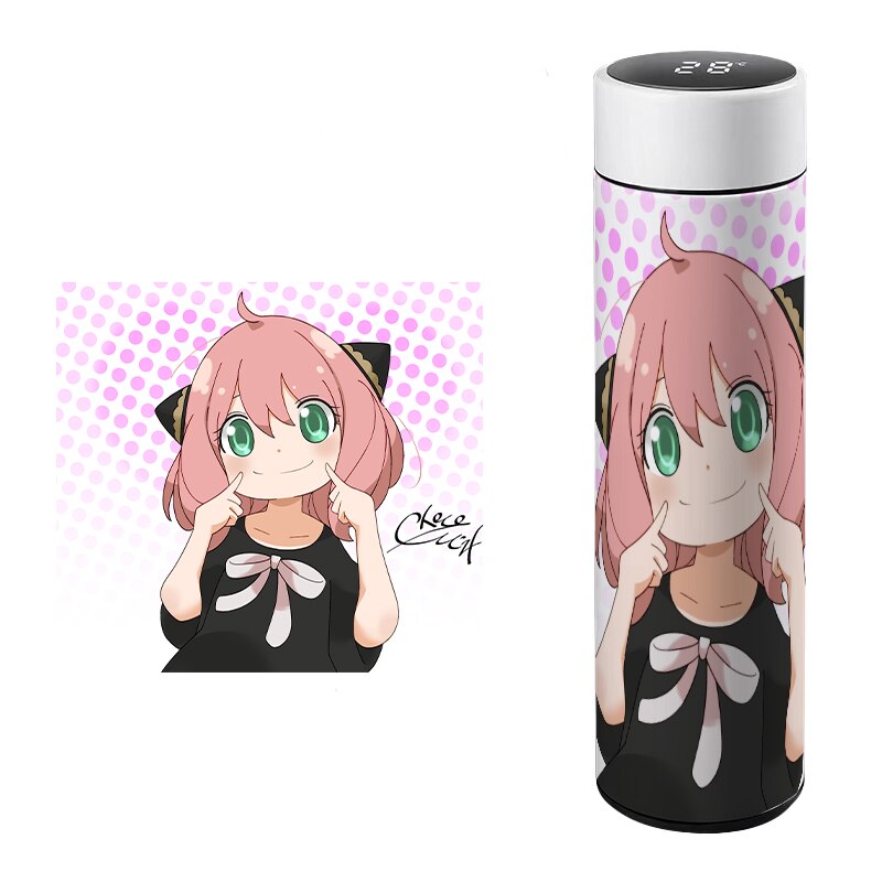 Anime SPY X FAMILY Anya Forger Vacuum Water Bottle