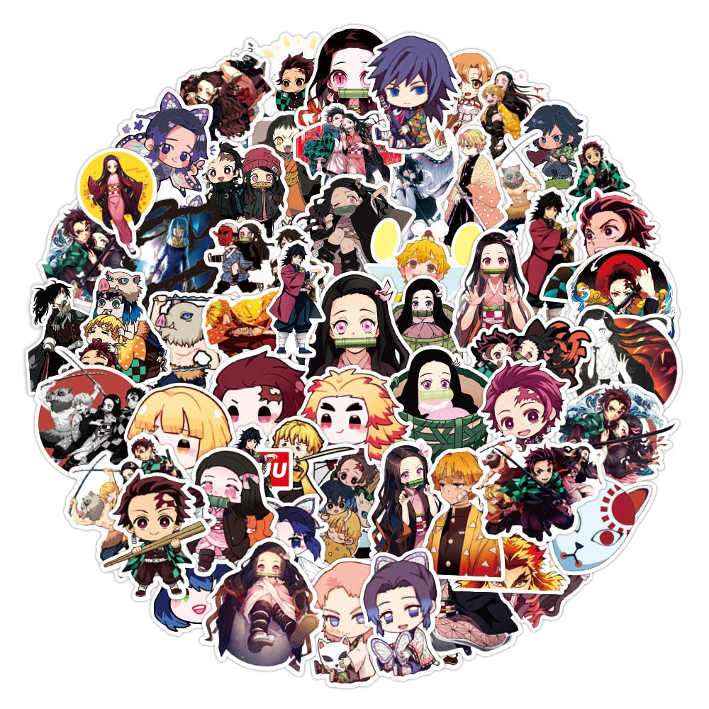 Anime Demon Slayer Stickers
