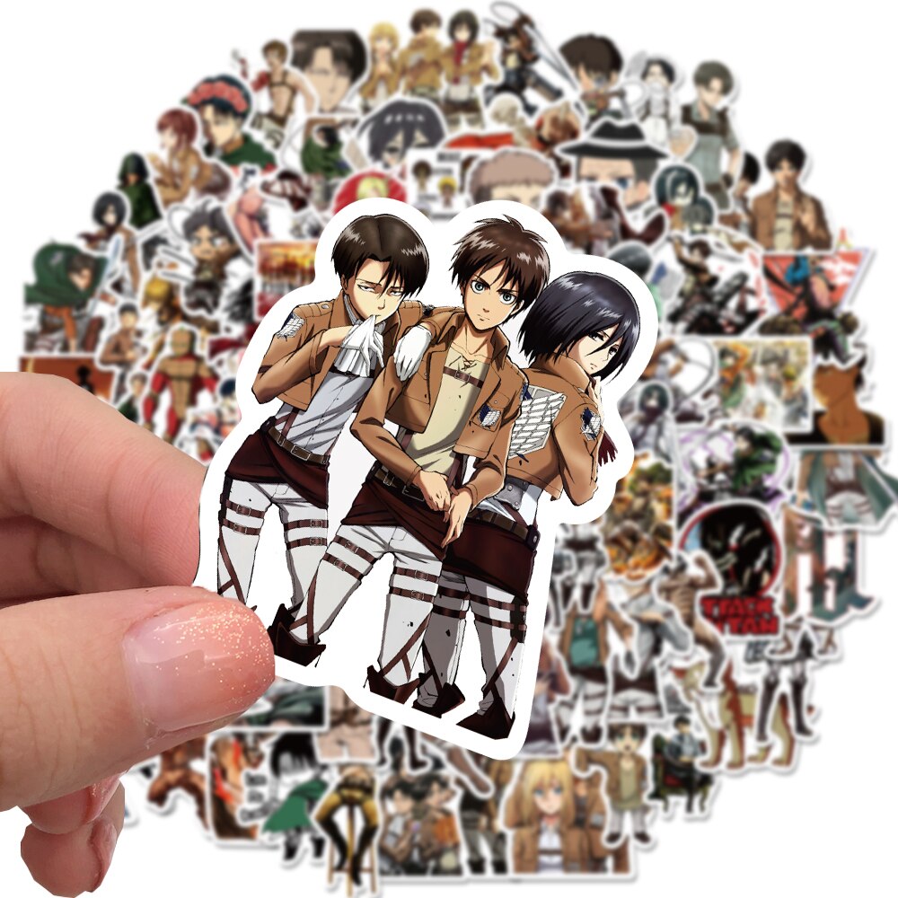 Attack On Titan Anime Stickers