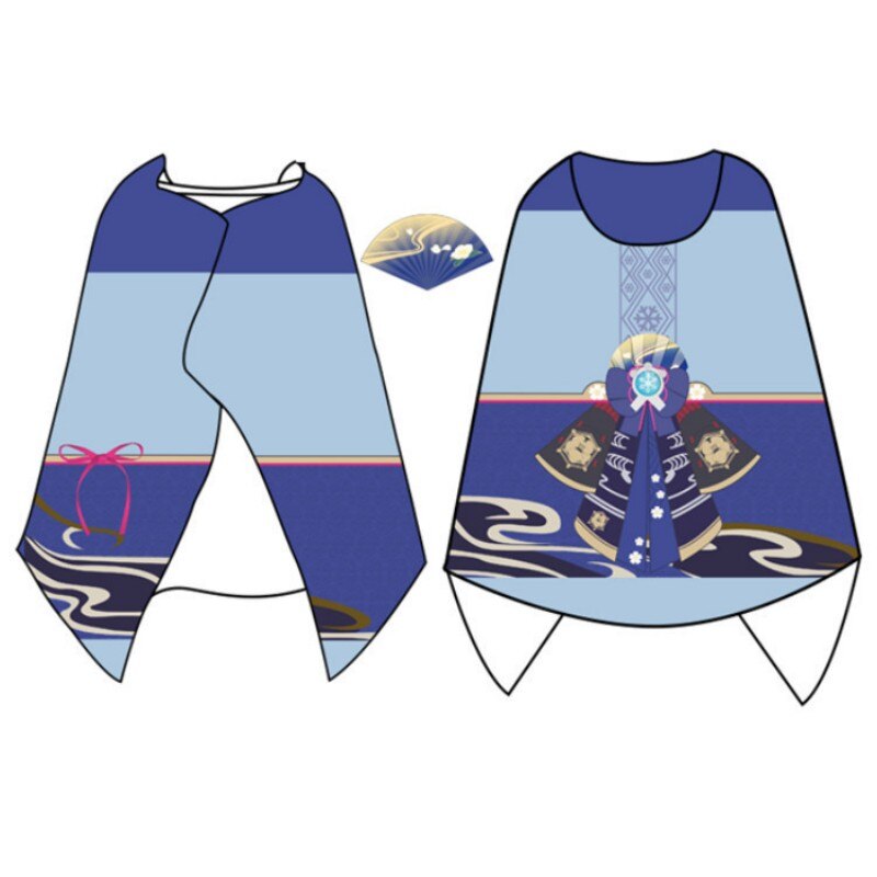 Genshin Impact Hooded Blanket