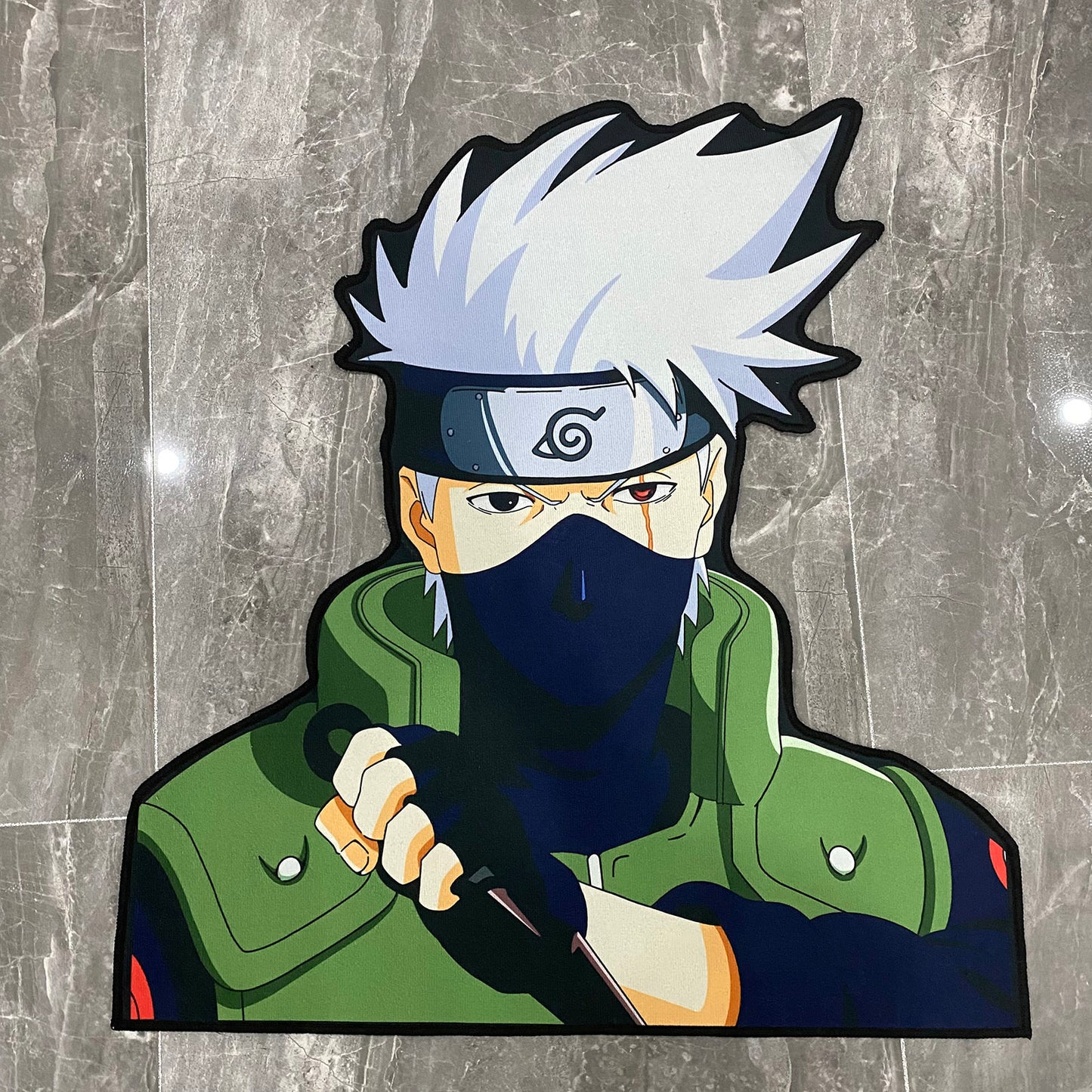 Anime Naruto Cut Out Unique Rug