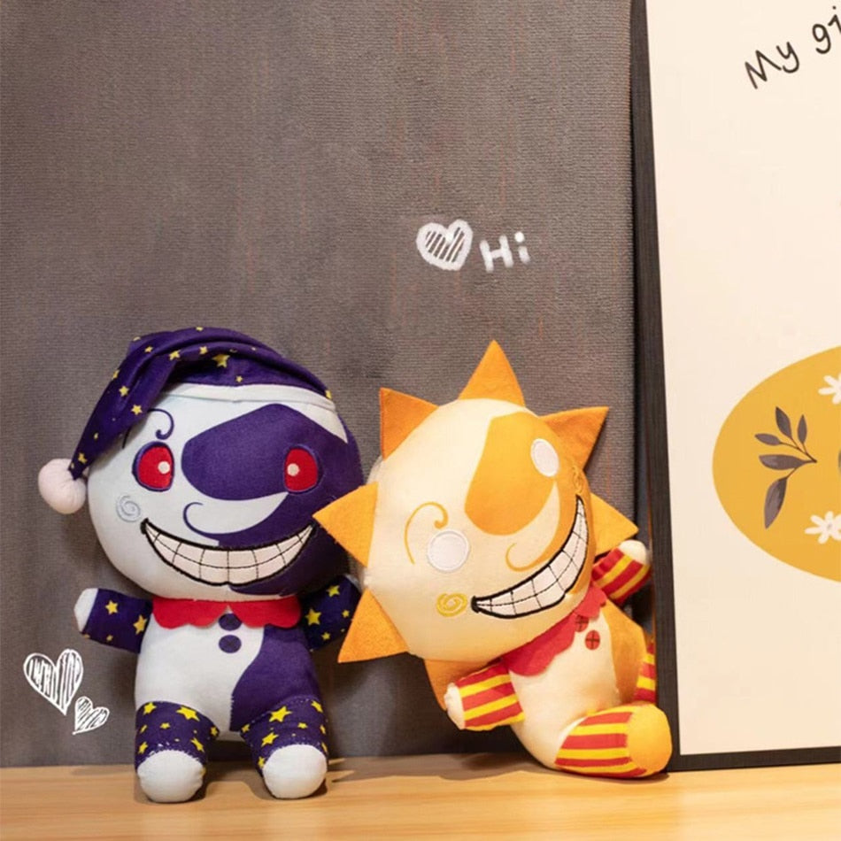 Five Nights at Freddy's Fnaf Security Breach Sun Moon Plush Toys