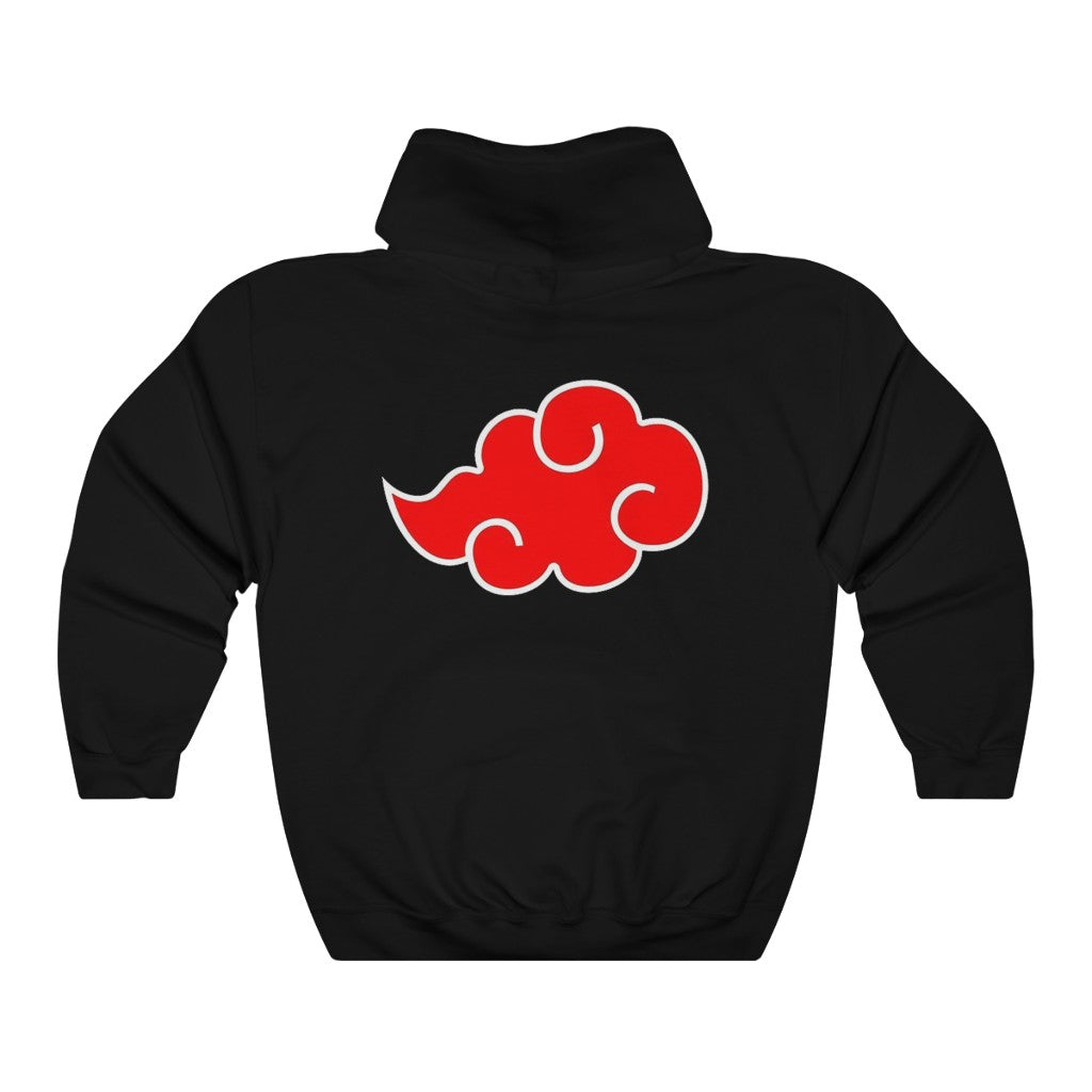 Anime Red Cloud Hooded Sweatshirt