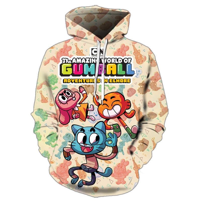 The Amazing World of Gumball Hoodie Sweatshirt