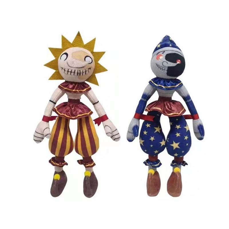 New Fnaf Security Breach Sun and Moon Plush Toys