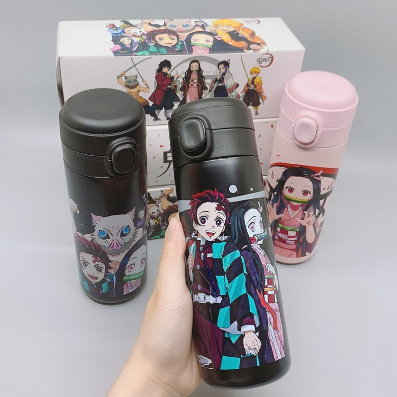 Anime Demon Slayer Kimetsu Tanzhilang Water Bottle