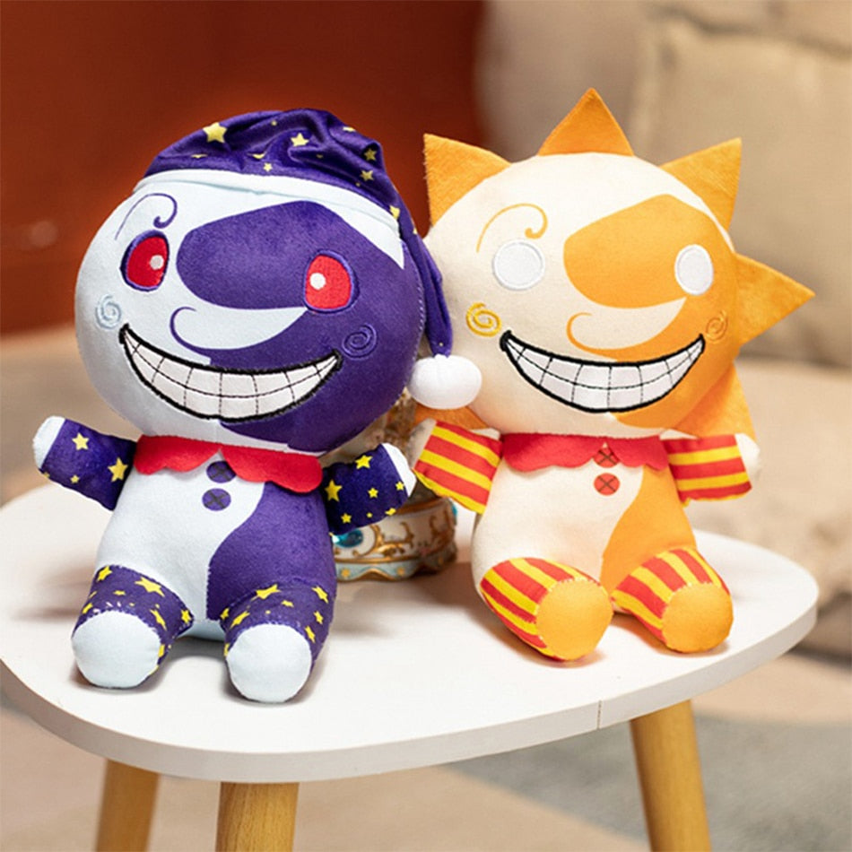 Five Nights at Freddy's Fnaf Security Breach Sun Moon Plush Toys